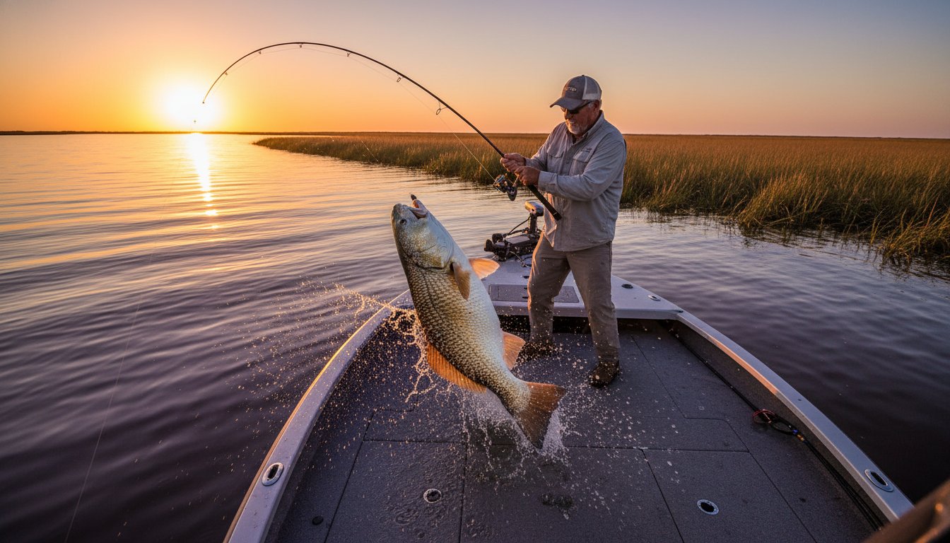 Redfish Fishing Trips: Your Guide to South Louisiana’s Premier Inshore Adventure