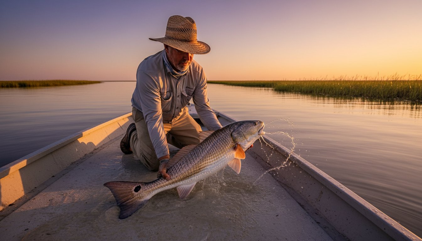 Catch and Release Fishing Charters LA: The Ultimate 2026 Louisiana Marsh Guide