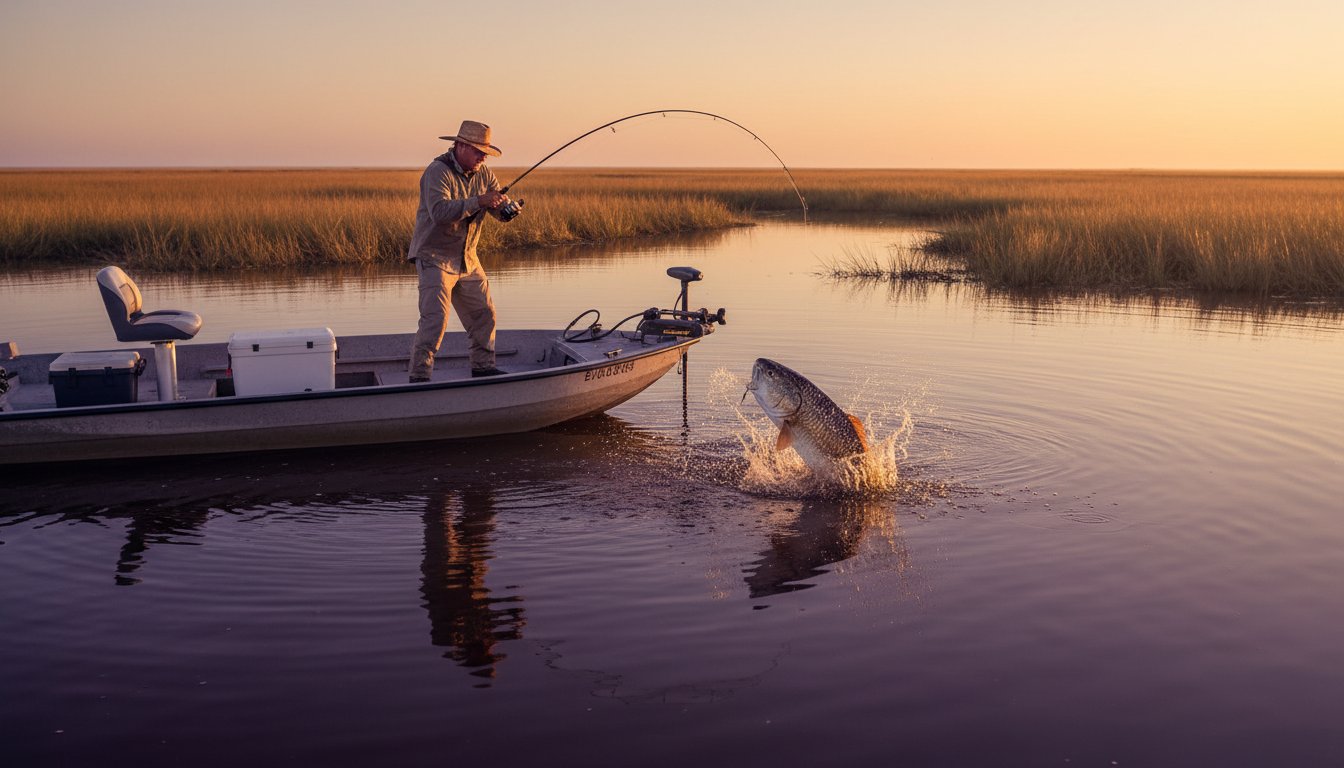 South Louisiana Fishing Images: A Visual Journey Through Vermilion Bay