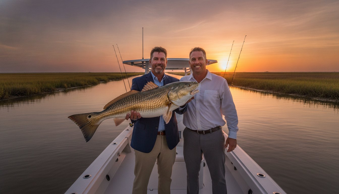 Executive Fishing Trips in Lafayette, LA: The Ultimate Client Entertainment Guide